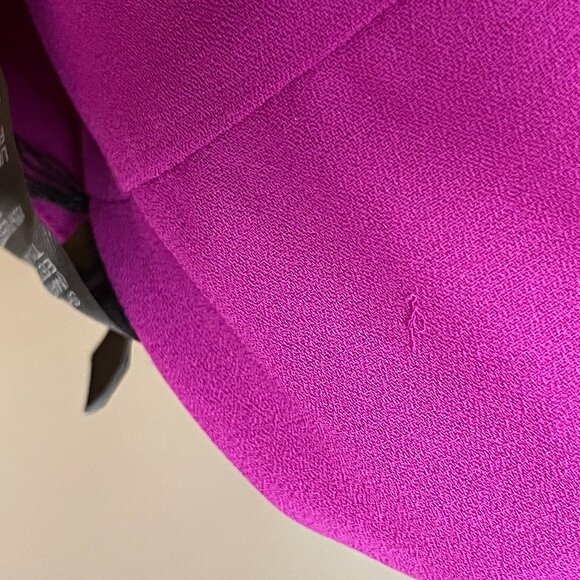 NWT Patricia Field Dress Fuchsia Purple Tiered Ruffles Size 10 Flirty Frills - Picture 9 of 10